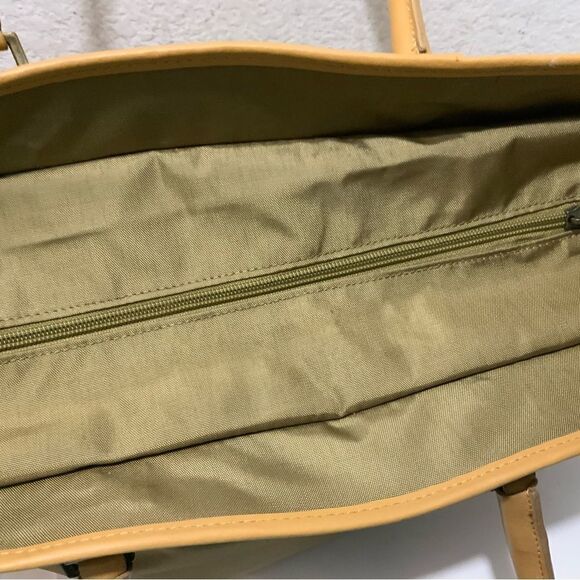 HARTMANN CANVAS LEATHER TRIM LARGE TOTE TRAVEL BAG - Picture 5 of 16